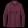 Women's Silk Touch Long Sleeve Polo Miniatura