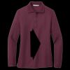 Women's Silk Touch Long Sleeve Polo Miniatura