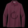 Women's Silk Touch Long Sleeve Polo Miniatura