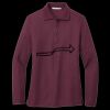 Women's Silk Touch Long Sleeve Polo Thumbnail
