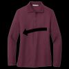 Women's Silk Touch Long Sleeve Polo Miniatura