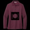 Women's Silk Touch Long Sleeve Polo Thumbnail