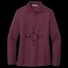 Women's Silk Touch Long Sleeve Polo Miniatura