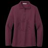 Women's Silk Touch Long Sleeve Polo Miniatura