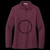 Women's Silk Touch Long Sleeve Polo Miniatura