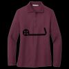 Women's Silk Touch Long Sleeve Polo Thumbnail