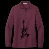 Women's Silk Touch Long Sleeve Polo Thumbnail