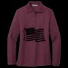 Women's Silk Touch Long Sleeve Polo Miniatura