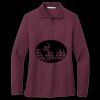 Women's Silk Touch Long Sleeve Polo Thumbnail