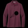 Women's Silk Touch Long Sleeve Polo Miniatura