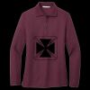 Women's Silk Touch Long Sleeve Polo Thumbnail