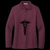 Women's Silk Touch Long Sleeve Polo Miniatura