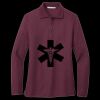 Women's Silk Touch Long Sleeve Polo Miniatura