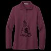 Women's Silk Touch Long Sleeve Polo Miniatura