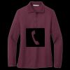 Women's Silk Touch Long Sleeve Polo Thumbnail