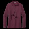 Women's Silk Touch Long Sleeve Polo Miniatura