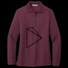 Women's Silk Touch Long Sleeve Polo Thumbnail