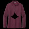 Women's Silk Touch Long Sleeve Polo Thumbnail