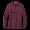 Women's Silk Touch Long Sleeve Polo Thumbnail
