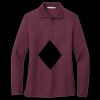 Women's Silk Touch Long Sleeve Polo Miniatura
