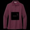 Women's Silk Touch Long Sleeve Polo Thumbnail