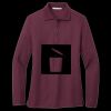Women's Silk Touch Long Sleeve Polo Thumbnail