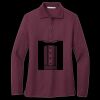 Women's Silk Touch Long Sleeve Polo Miniatura