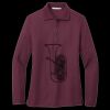 Women's Silk Touch Long Sleeve Polo Miniatura