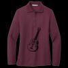 Women's Silk Touch Long Sleeve Polo Thumbnail