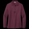 Women's Silk Touch Long Sleeve Polo Miniatura