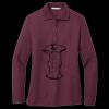 Women's Silk Touch Long Sleeve Polo Thumbnail