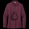 Women's Silk Touch Long Sleeve Polo Miniatura