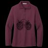 Women's Silk Touch Long Sleeve Polo Miniatura