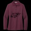 Women's Silk Touch Long Sleeve Polo Miniatura
