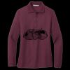 Women's Silk Touch Long Sleeve Polo Miniatura