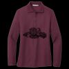 Women's Silk Touch Long Sleeve Polo Thumbnail