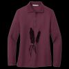 Women's Silk Touch Long Sleeve Polo Thumbnail