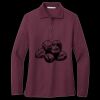 Women's Silk Touch Long Sleeve Polo Miniatura