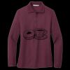 Women's Silk Touch Long Sleeve Polo Miniatura