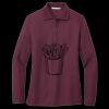 Women's Silk Touch Long Sleeve Polo Miniatura