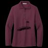 Women's Silk Touch Long Sleeve Polo Thumbnail