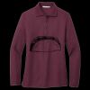 Women's Silk Touch Long Sleeve Polo Miniatura