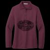Women's Silk Touch Long Sleeve Polo Thumbnail