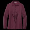 Women's Silk Touch Long Sleeve Polo Miniatura