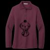 Women's Silk Touch Long Sleeve Polo Miniatura