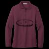 Women's Silk Touch Long Sleeve Polo Miniatura