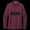 Women's Silk Touch Long Sleeve Polo Miniatura