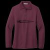 Women's Silk Touch Long Sleeve Polo Miniatura