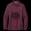 Women's Silk Touch Long Sleeve Polo Miniatura