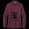 Women's Silk Touch Long Sleeve Polo Miniatura